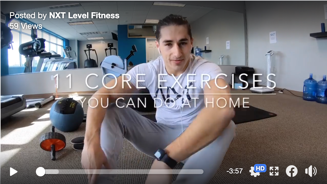 At Home Core Workout