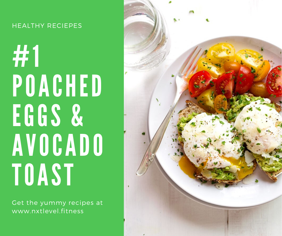 Healthy Recipes: #1 Poached Egg and Avocado Toast