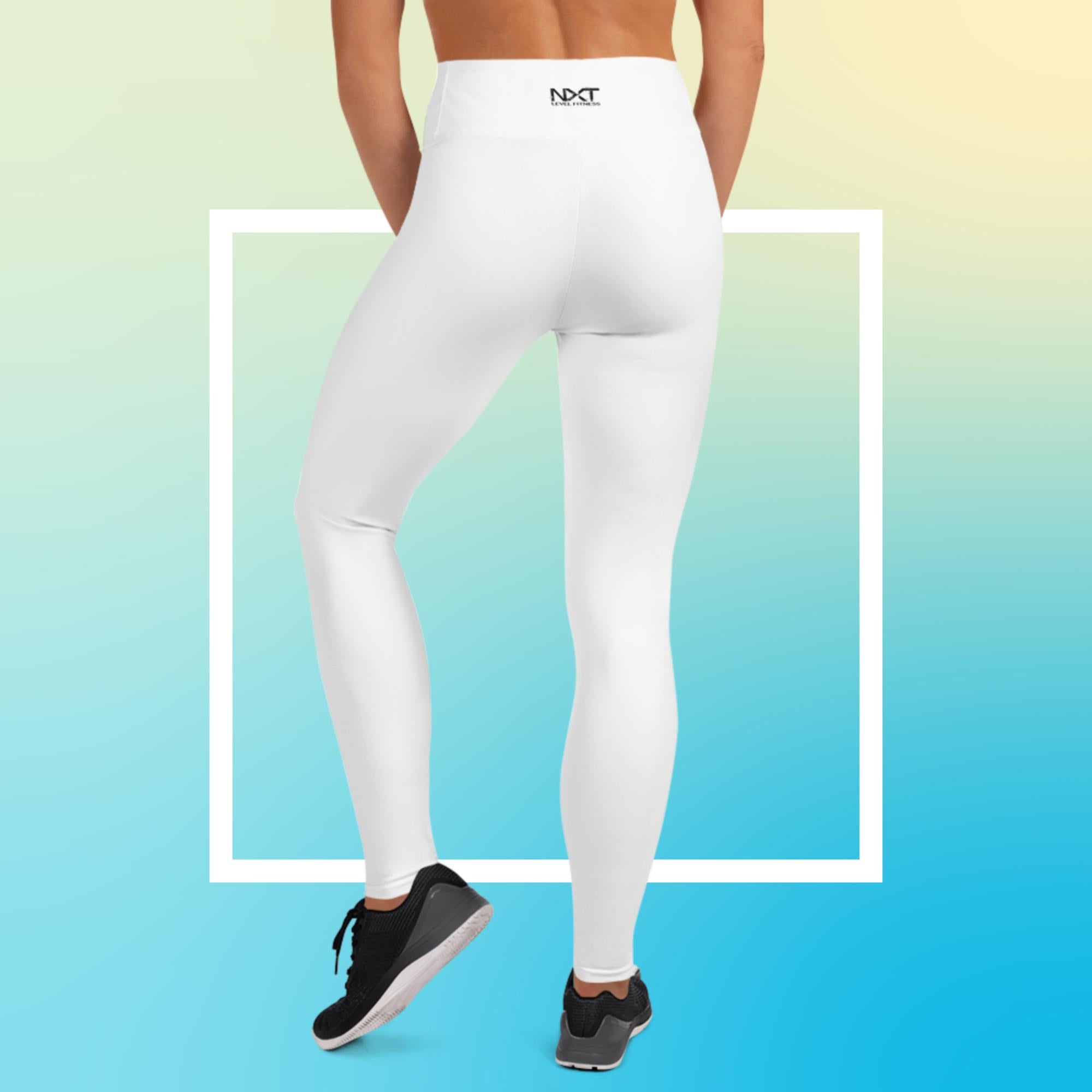 White Yoga Leggings